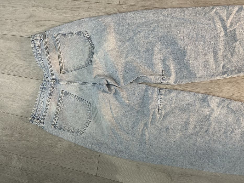 Blugi cargo largi h&m