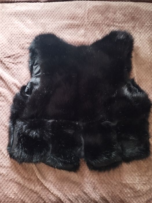 Дамски елек с косъм