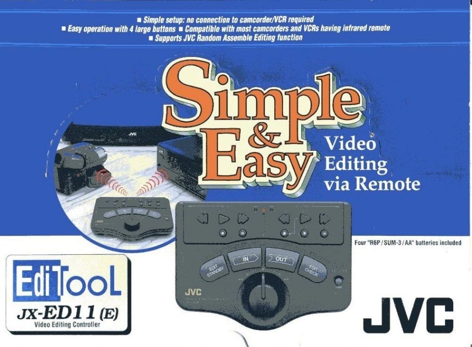 Telecomandă universală JVC - Made in JAPAN