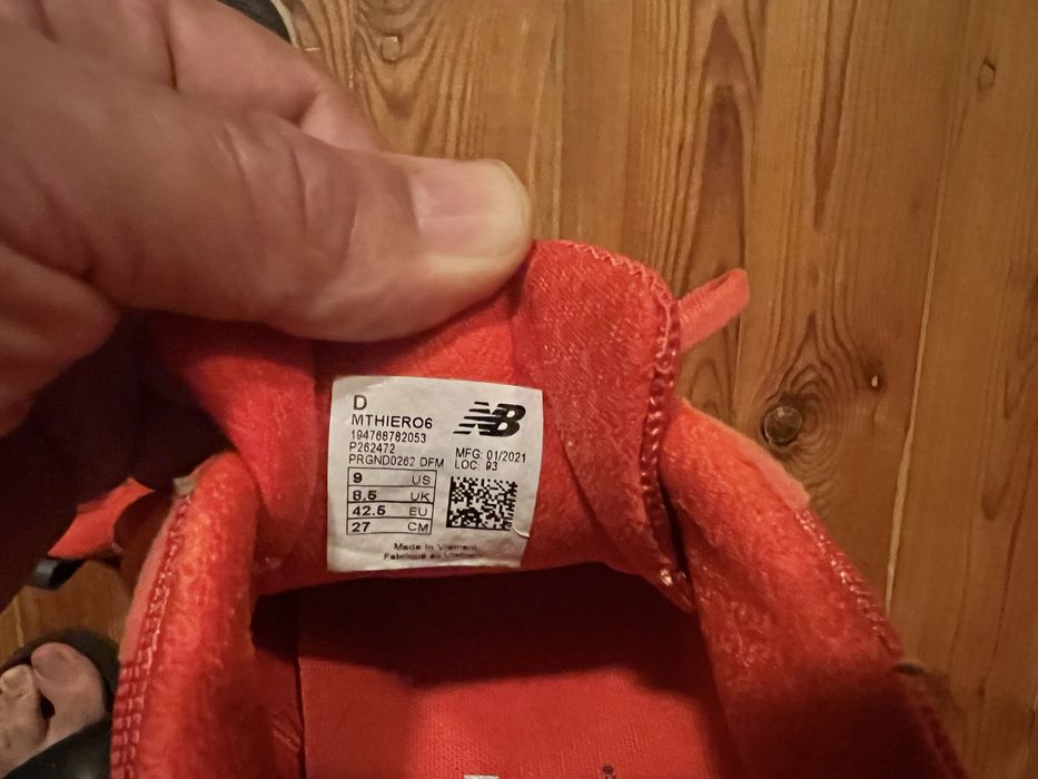 New balance Hierro V6 маратонки