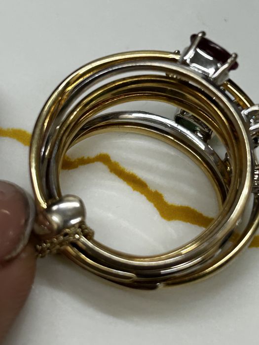 Кольцо с бриллиантами