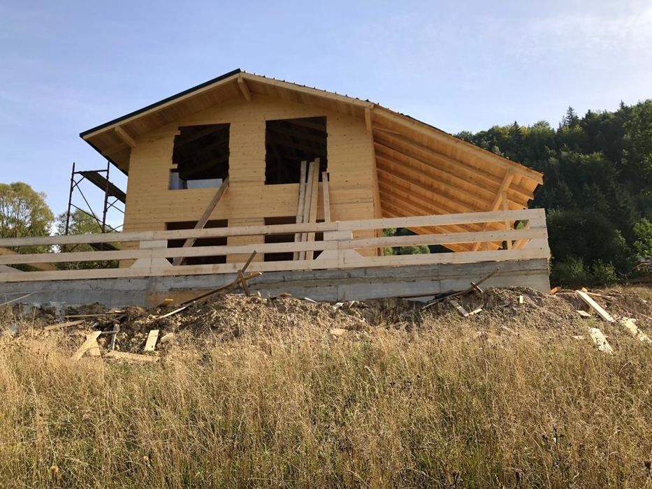 Construim case și cabane din lemn