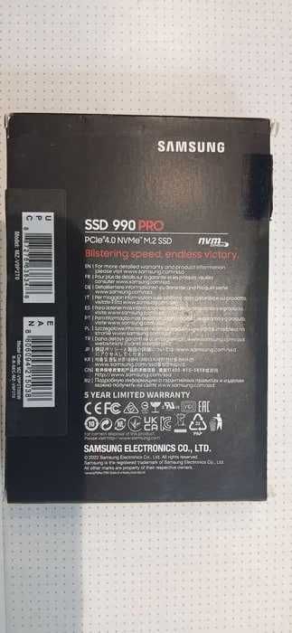 Ssd Samsung 990 Pro 1TB