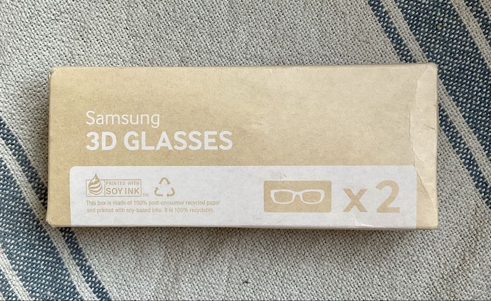 Чисто нови Активни 3D очила Samsung SSG-5100GB (2 броя в комплект)