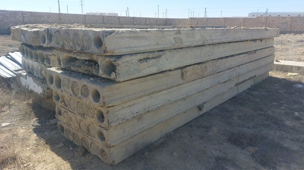 Бетонные плиты б/у