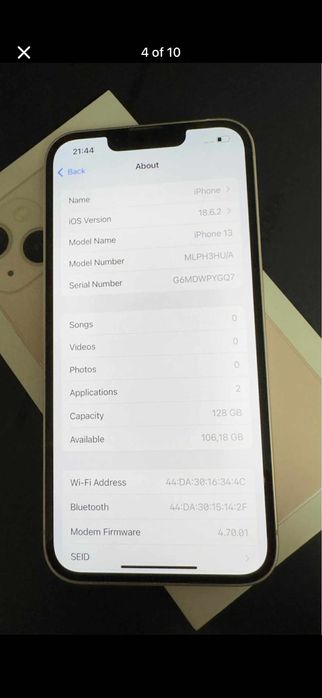 iPhone 13 128GB Pink