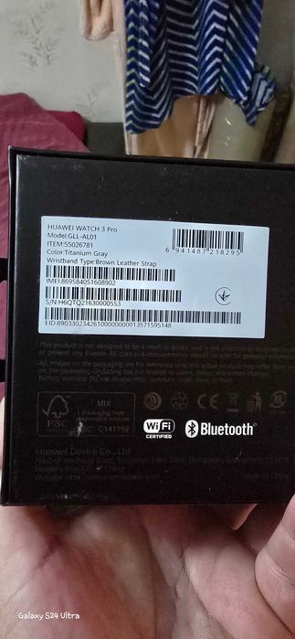 смарт часовник huawei watch 3 pro