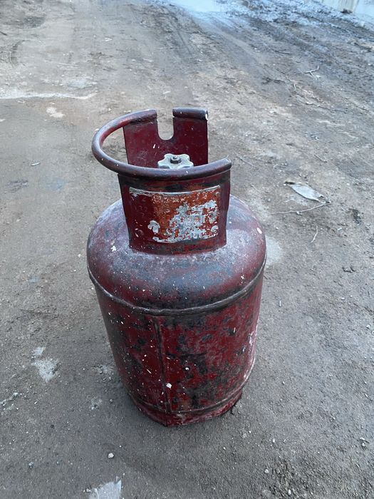 Газовый балон маленький