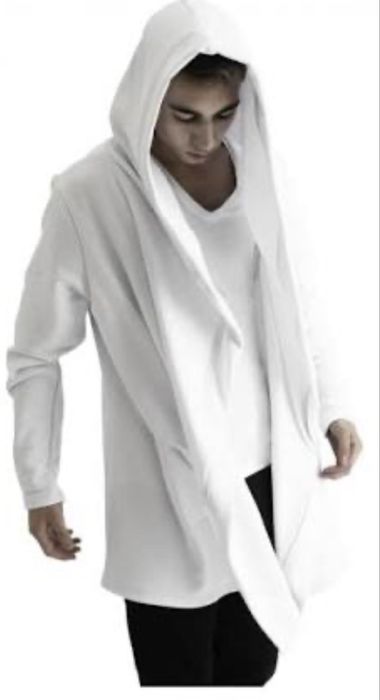 Мантия из льна с капюшоном