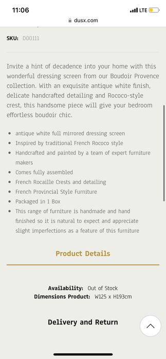 Дървен параван с огледала