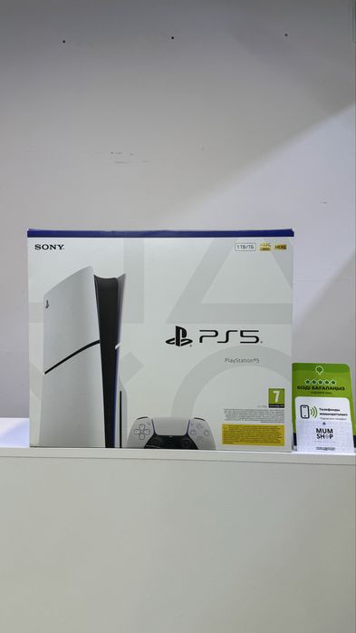 Новая Sony PlayStation 5 Slim 1 ТБ с дисководом + Доставка
