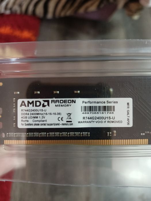 Модуль памяти SODIMM AMD rodion 4GB