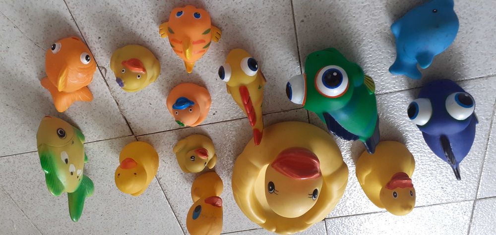 Гумени играчки за баня-20лв.