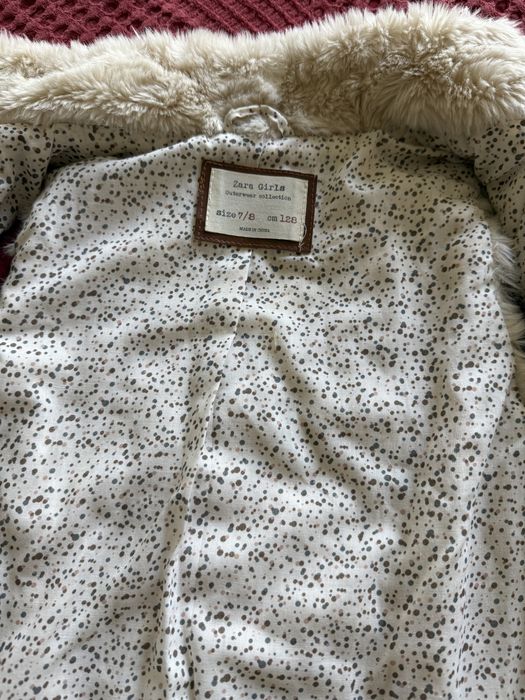 Меховая желетка на девочку