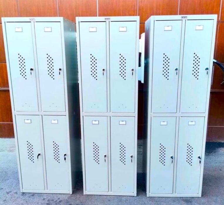 Шкафы для раздевалок металлические Практик