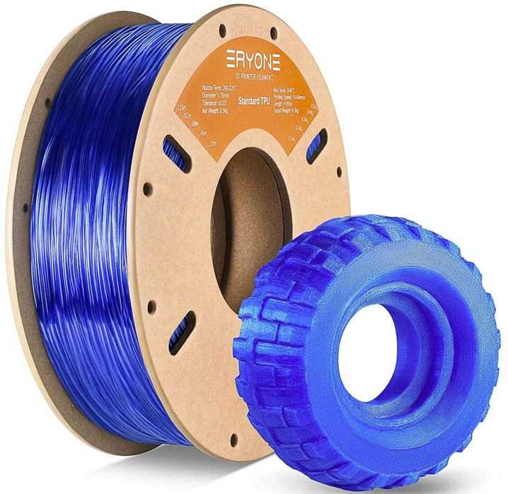 TPU Filament, ТПУ Филамент, (Гумена Нишка) за 3Д Принтер