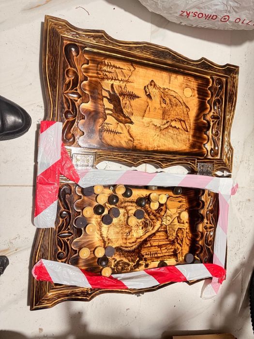 Нарды ручная работа