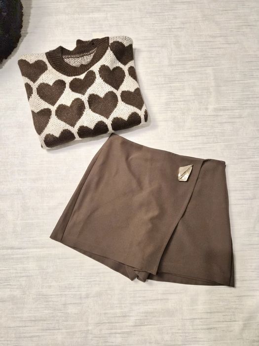 Пола-панталонки тип zara и пуловер