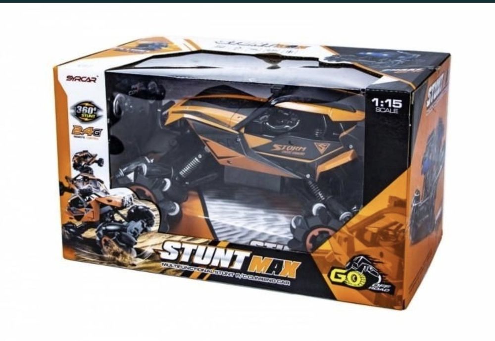 Машинка, джип на пульте управления  STUNT MAX.