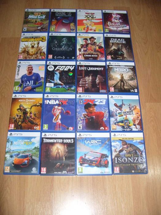 Игри за PlayStation 5, PS5 Част 1 - 15.34 € / 30лв за брой