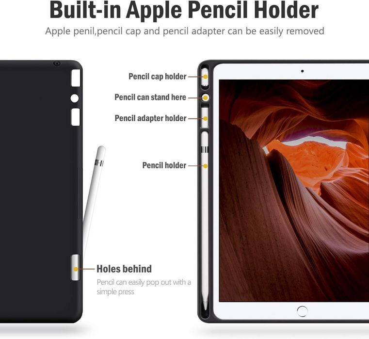 Husa Ipad 10.2 pentru generatia 7 si 8 (2019/2020) maro
