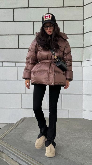 Черен клин с висока талия zara mango hm