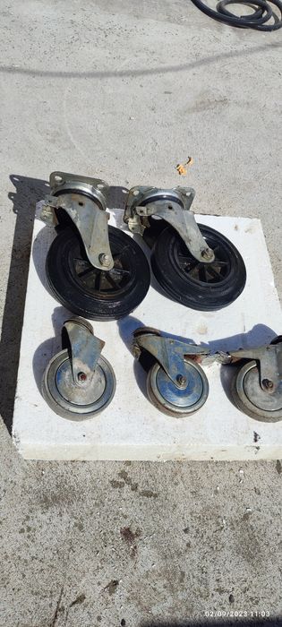 Roți schelă ,pe rulment