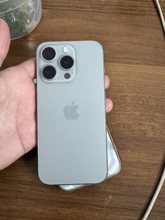 iPhon 15 про серый на 128гигабаит