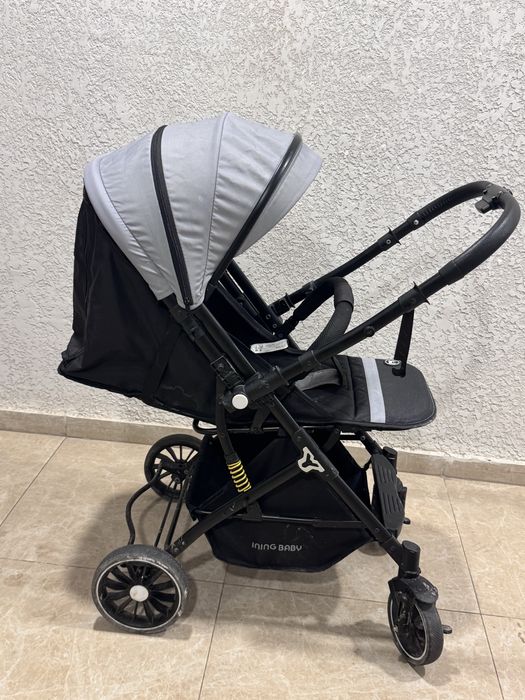 Коляска складная перекидная ручка