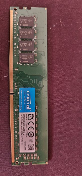 Memorie RAM Crucial Memorie RAM Crucial 16GB DDR4 2400MHz CL17