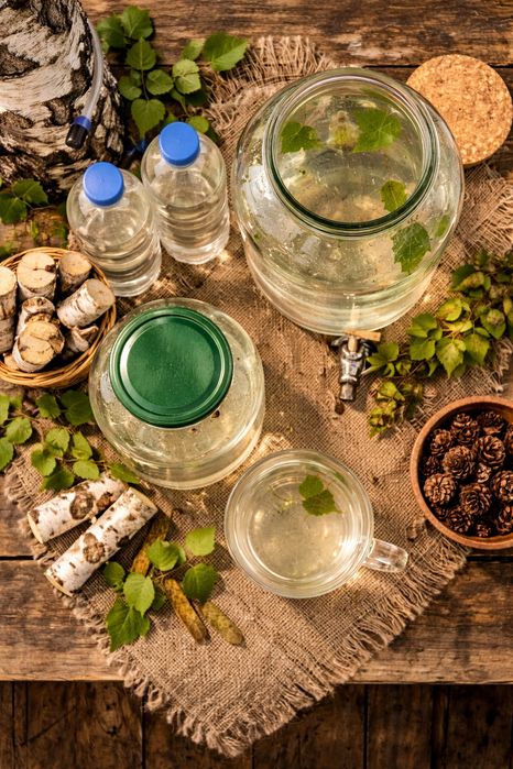 Березовый сок свежий