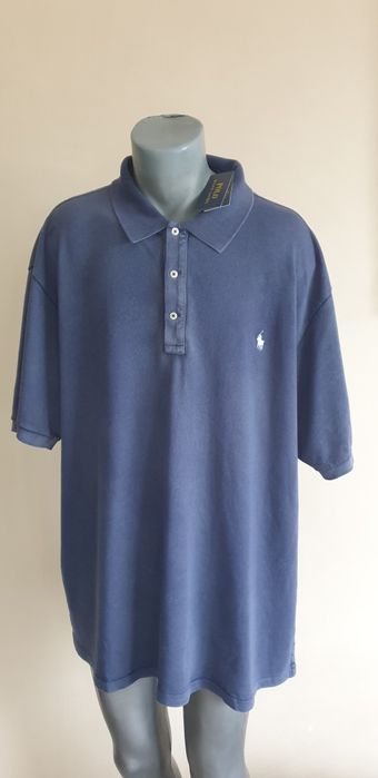 POLO Ralph Lauren Garment Dyed Cotton  3XL НОВО ОРИГИНАЛ Мъжка Тениска