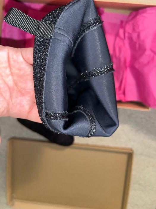 Cizme Anna Cori material textil