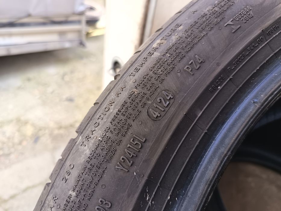 Anvelope vara 275 40 19 pirreli 2024 5mm