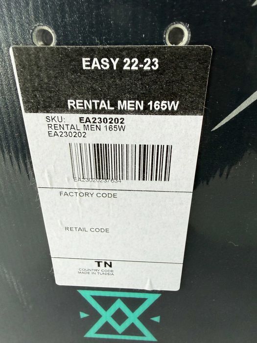 placa noua snowboard easy black torsion wide L165 si 162