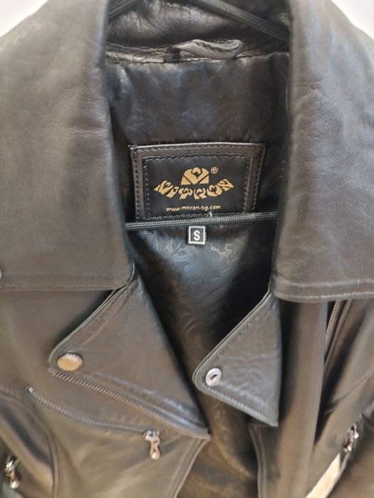 Дамско яке естествена кожа българско производство ,марка MITRON