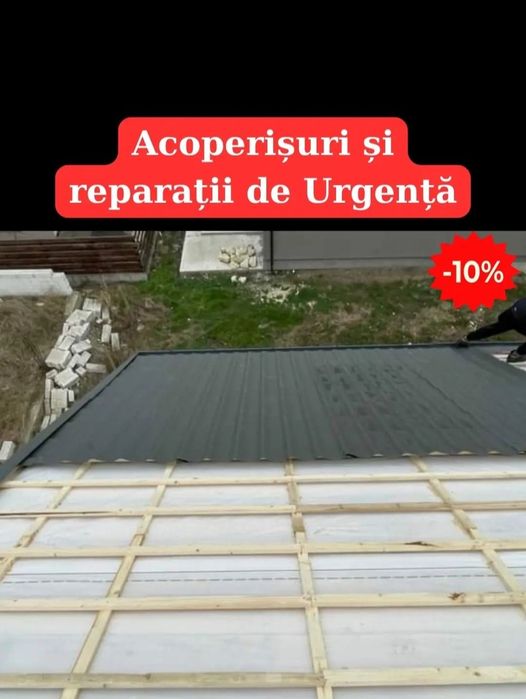 Executăm acoperiș mansarde mici reparații