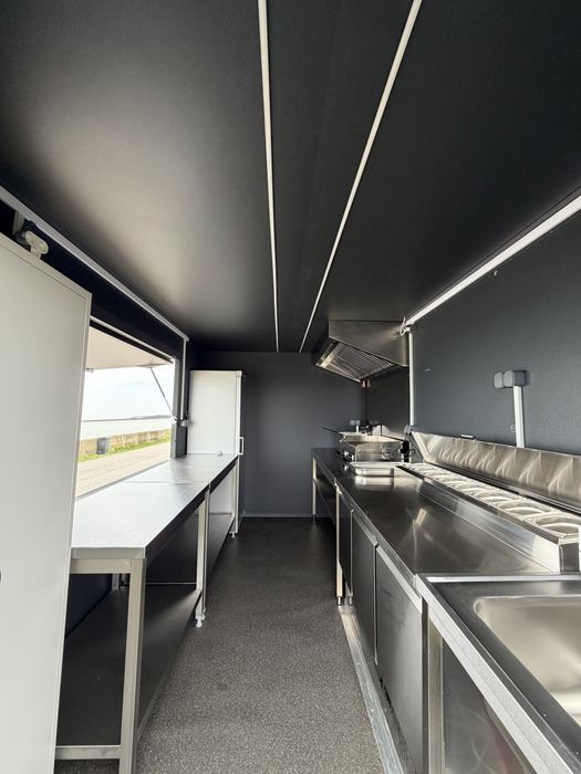 Rulota Burger , Rulota Comerciala Premium Street Food Echipata Complet