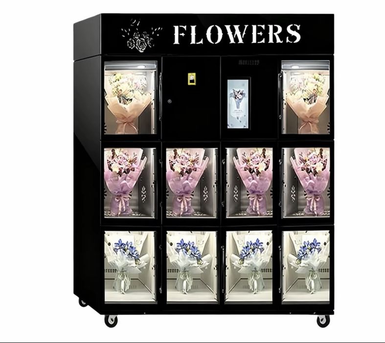 Премиум Вендинг автомат за цветя / букети – 24/7 продажби