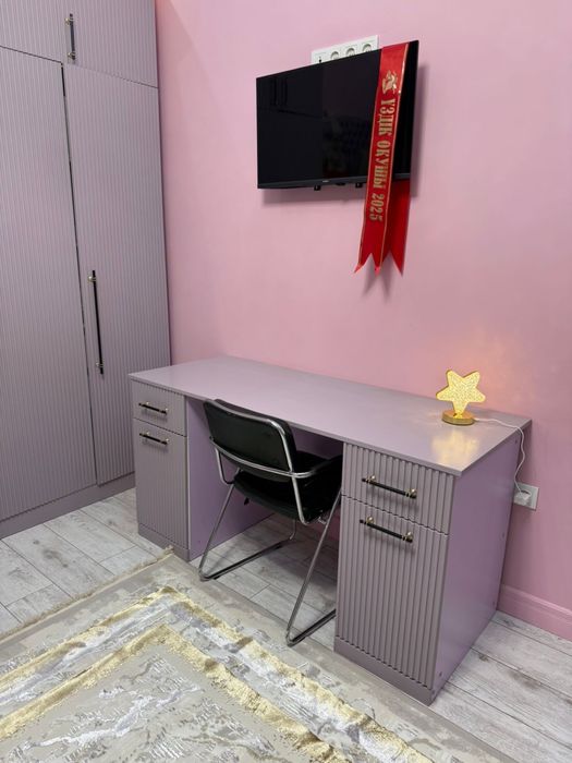 Шкаф и парта 150000тг