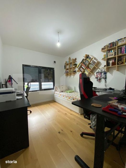 Casa moderna pe parter, 120 mp utili, teren 9 arii – complet mobilat