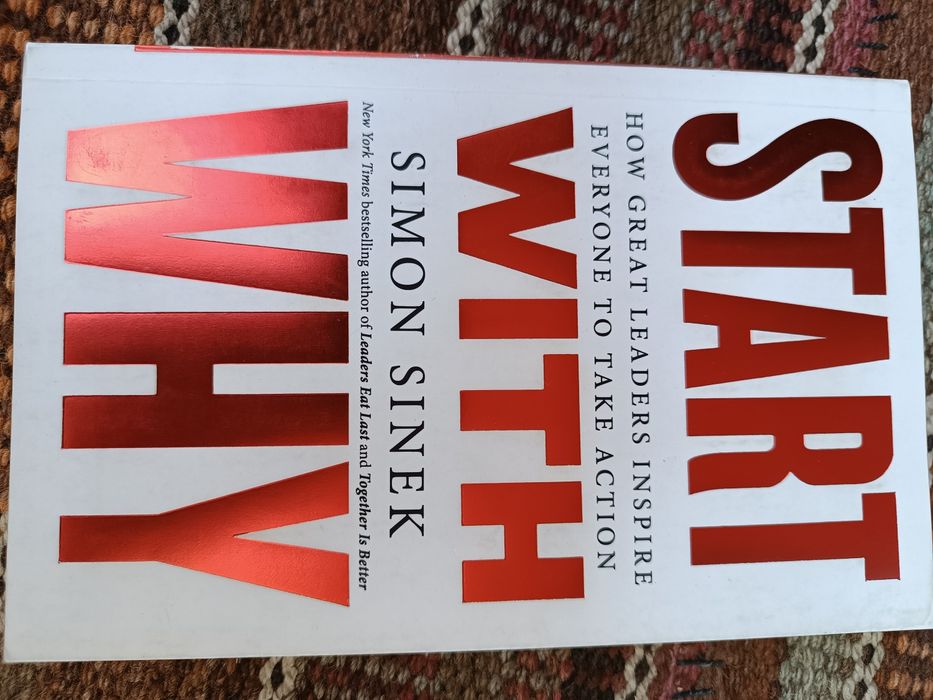 Start with why  Simon Sinek inglizcha kitob