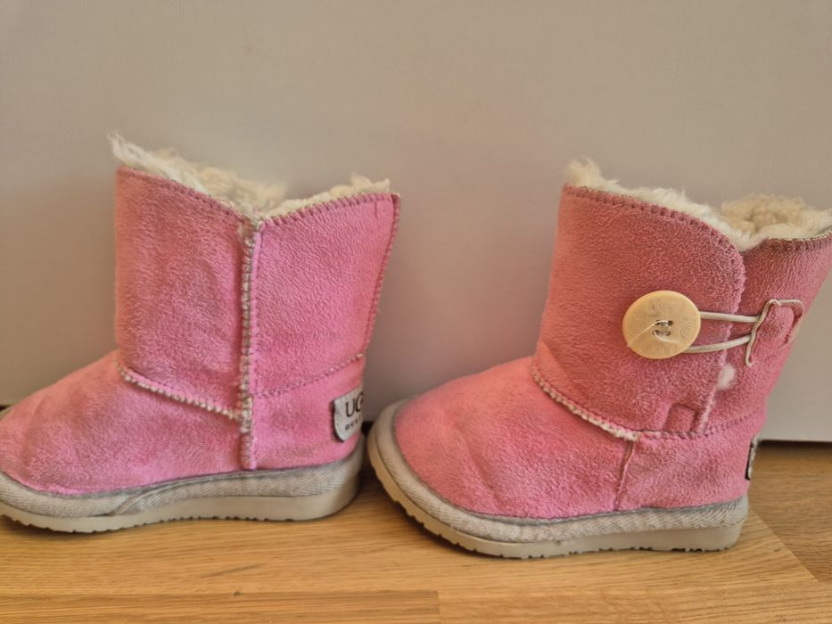 Ghete cizme UGG Australia piele lana 12 cm