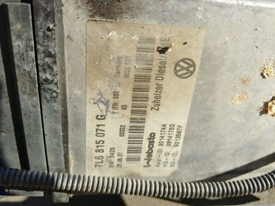 webasto sirocou vw touareg 7l  7l6815071g