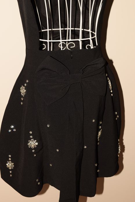 Дамска черна рокля