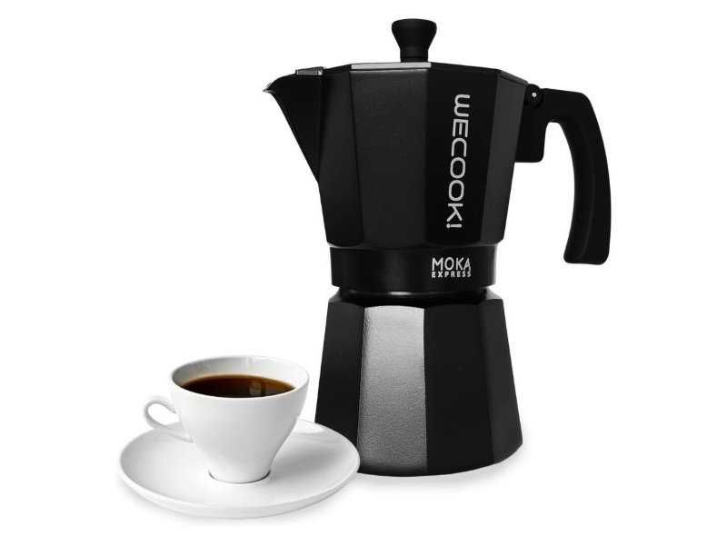 Кафеварка от Алуминий WECOOK! Bella – до 12 Чаши, 580 мл