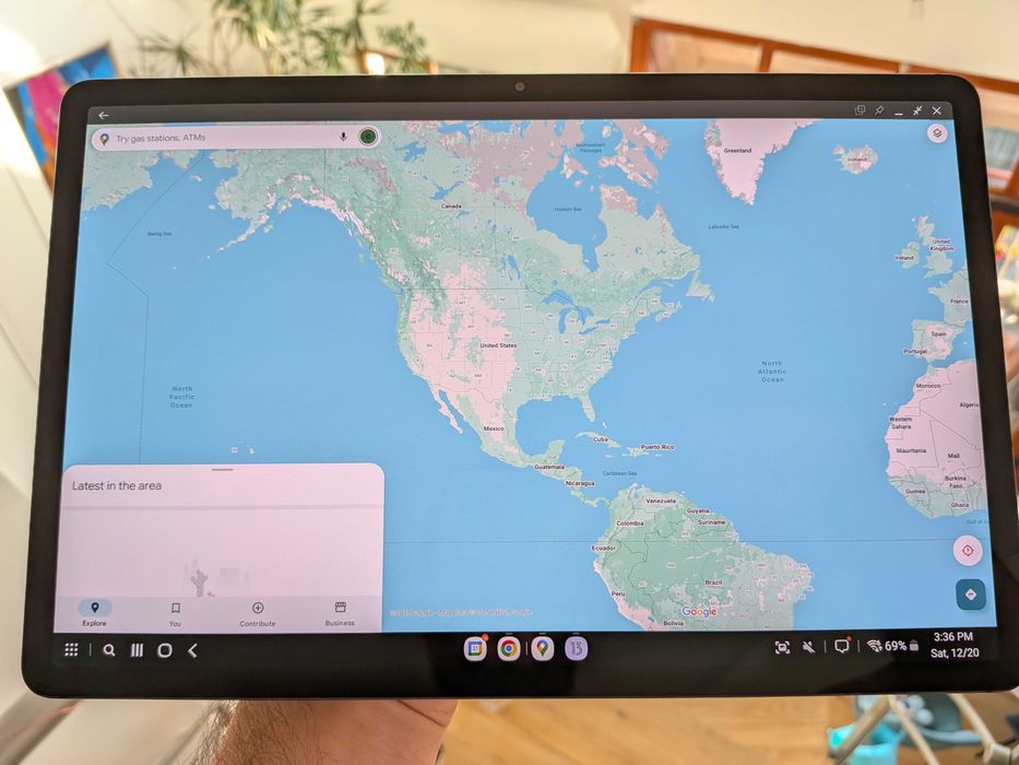 ТАБЛЕТ Samsung S7+ (WiFi) 128GB + 12.4" OLED + клавиатура + S-Pen