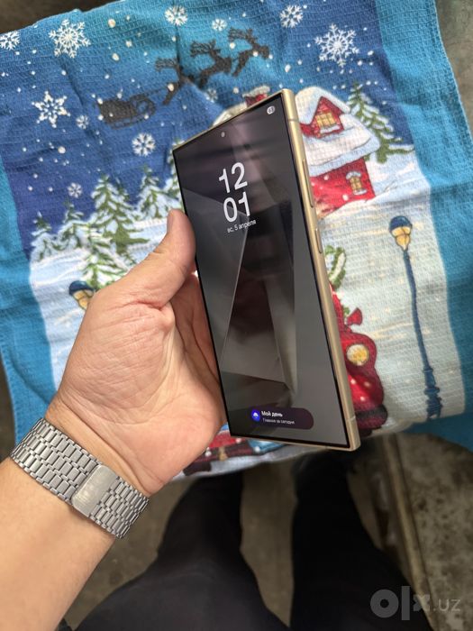 samsung s24 ultra pamit 12.256g holati zor oqip tel qlila karea