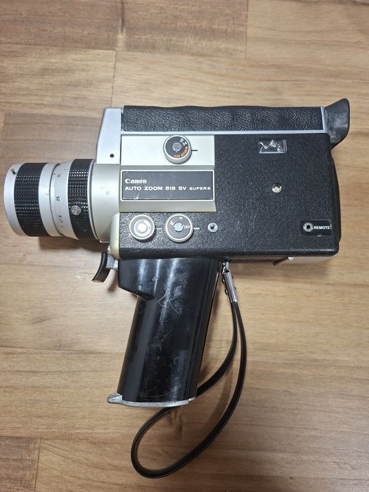 Cameră Video Vintage Super 8 – Canon Auto Zoom 518 SV (Made in Japan)