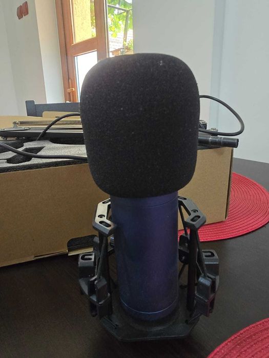 Microfon NLL de steaming/inregistrari etc + toate accesoriile